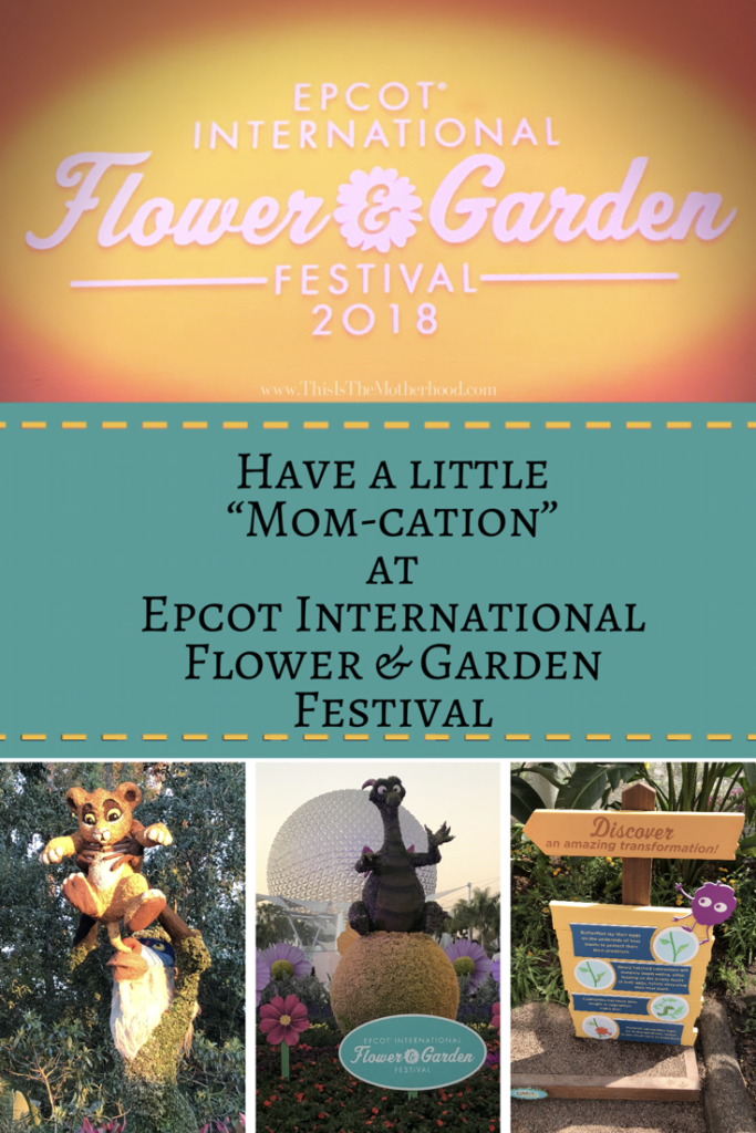 Stop and smell the flowers on a mom-cation at Epcot